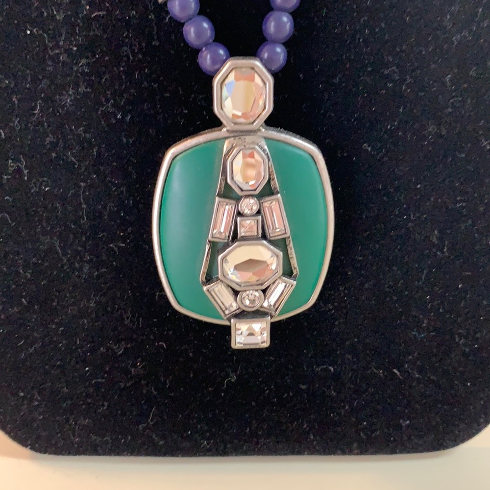 Lia Sophia necklace with rhinestones